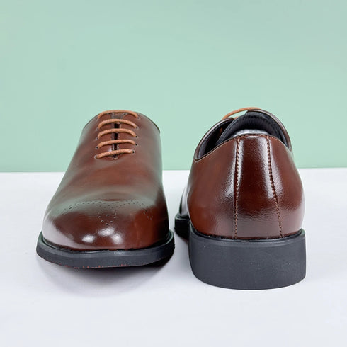 Men's Formal Leather Oxford Loafers Breathable Non-Slip Shoes for Business Dress and Wedding